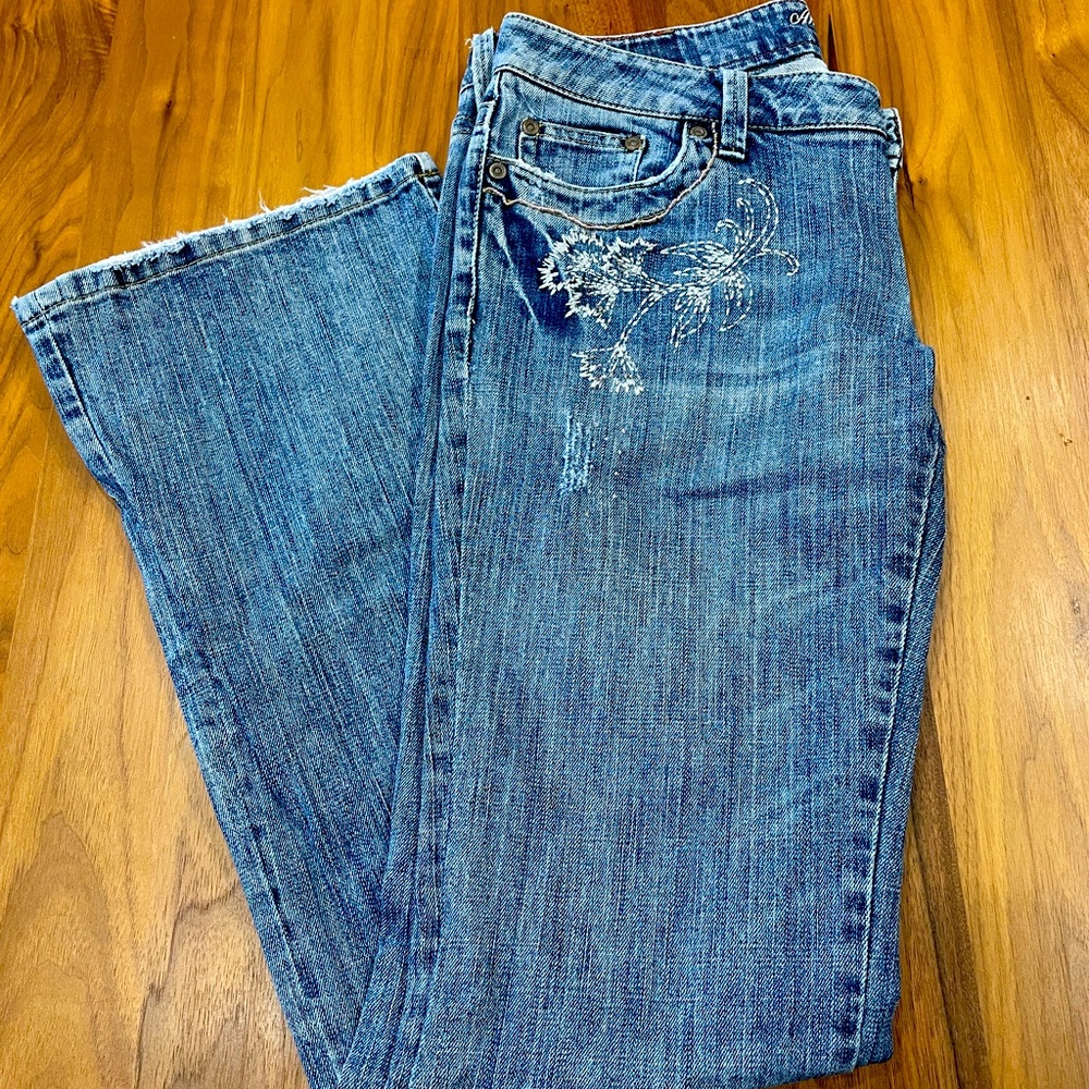 American Eagle Stretch Skinny Flare Jeans